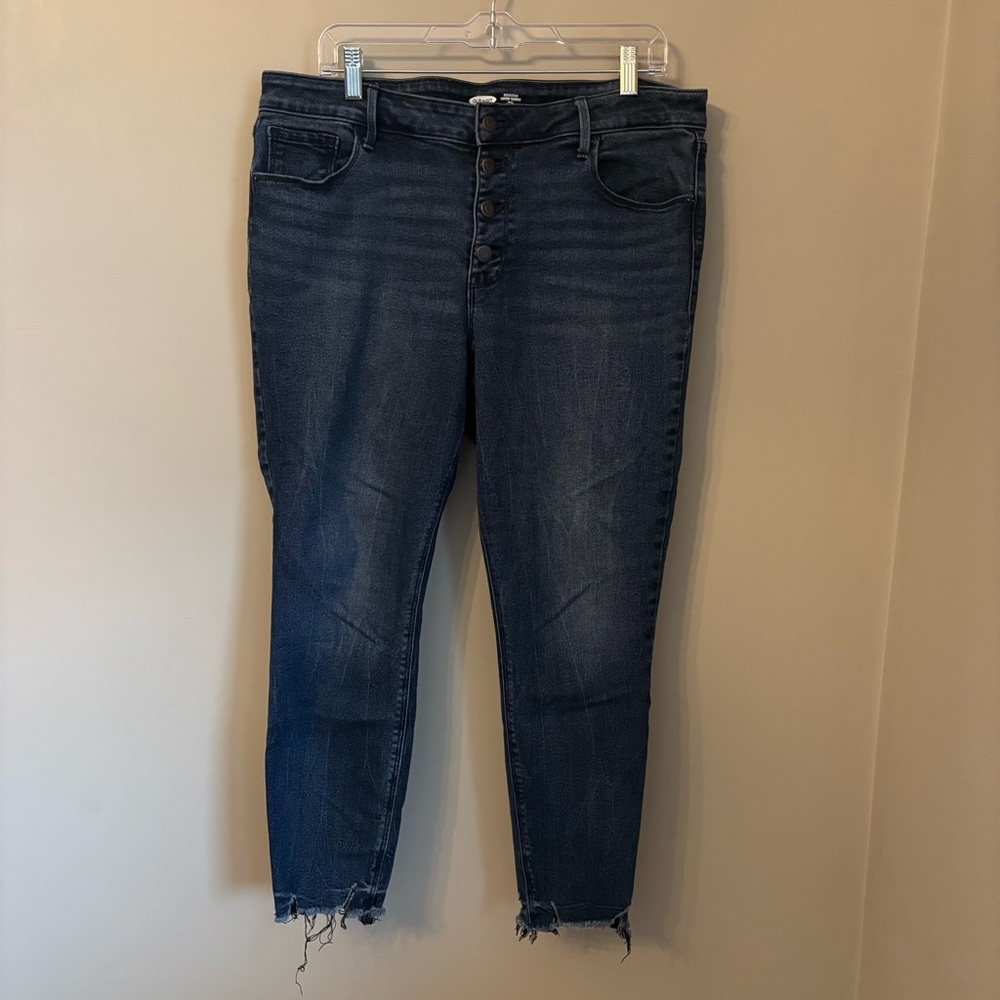 Old Navy Rockstar Super Skinny Jeans – Size (16) Mid-Rise